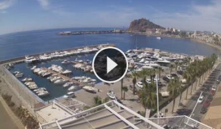 【LIVE】 Puerto deportivo de Águilas | SkylineWebcams
