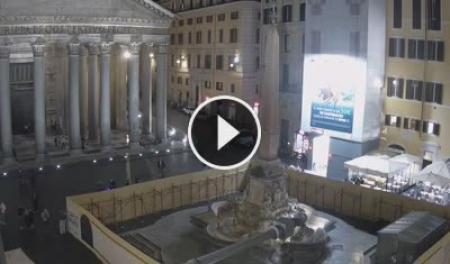 【LIVE】 Roma - Pantheon | SkylineWebcams