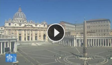 【LIVE】 Watykan – Plac św. Piotra | SkylineWebcams
