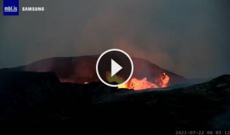 Webcam en direct Geldingadalir - Volcan Islandais | SkylineWebcams