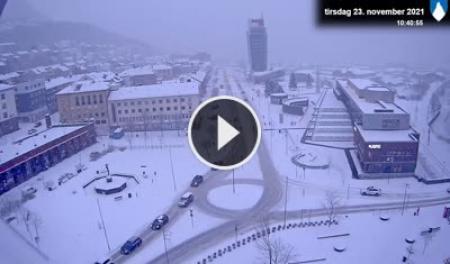 【LIVE】 Narvik - Stadtzentrum | SkylineWebcams