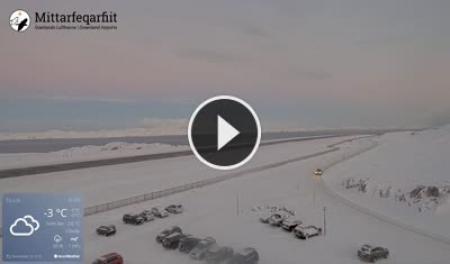 【LIVE】 Nuuk - Aeroporto Nord | SkylineWebcams