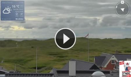 【LIVE】 Vejers Strand - Dänemark | SkylineWebcams