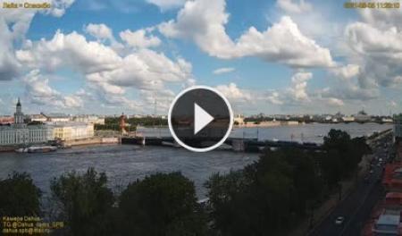 【LIVE】 Панорама Санкт-Петербурга - Россия | SkylineWebcams
