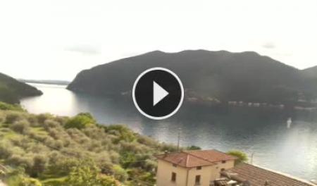 Webcam Iseosee - Monte Isola - Brescia - Blickrichtung SW
