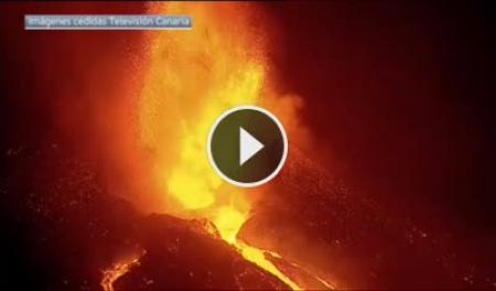 Kamera na żywo Erupcja wulkanu na La Palma