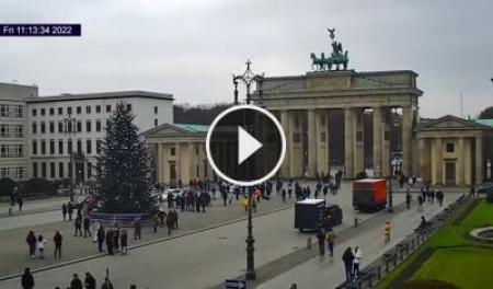 【LIVE】 Berlino - Porta di Brandeburgo | SkylineWebcams