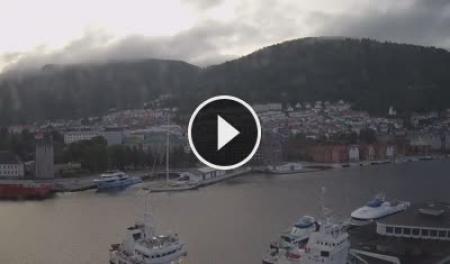 Webcam Bergen, Bergen, Hordaland, Norwegen