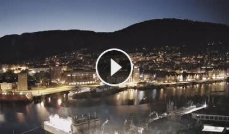 Webcam Bergen, Bergen, Hordaland, Norwegen