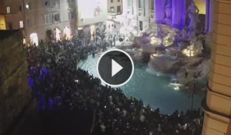 【LIVE】 Trevi Fountain - Rome | SkylineWebcams