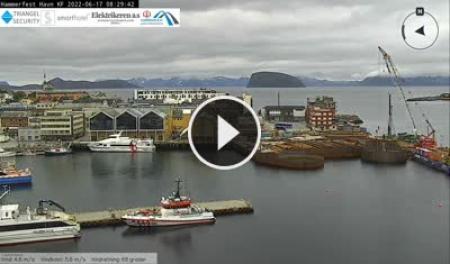 Webcam Hammerfest - Norwegen | SkylineWebcams
