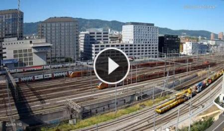 【LIVE】 蘇黎世火車站 | SkylineWebcams