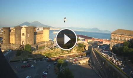 【LIVE】 Naples - Castel Nuovo Maschio Angioino | SkylineWebcams