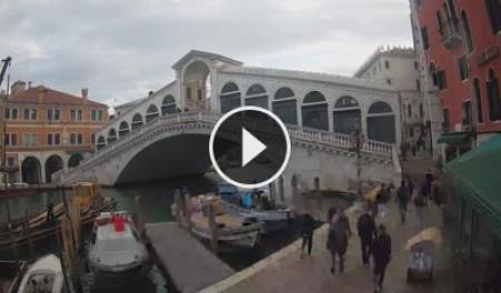 【LIVE】 Venise - Pont du Rialto | SkylineWebcams