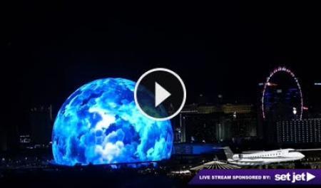 【LIVE】 Las Vegas Sphere | SkylineWebcams