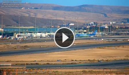【LIVE】 Flughafen Fuerteventura | SkylineWebcams
