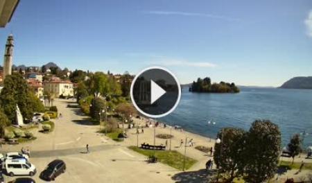 【LIVE】 Lago Maggiore - Isolino di San Giovanni | SkylineWebcams