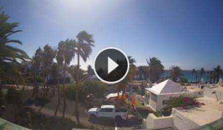 【LIVE】 Lanzarote - Playa de las Cucharas | SkylineWebcams