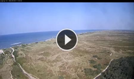 【LIVE】 Leuchtturm Hvide Sande - Dänemark | SkylineWebcams