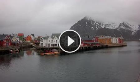Webcam Henningsvær, Vågan, Nordland, Norwegen