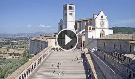 Kamera na żywo Bazylika św. Franciszka w Asyżu | SkylineWebcams