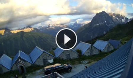 Webcam en direct de Vallorcine, massif du Mont-Blanc (SkylineWebcams)