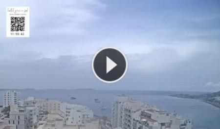 【LIVE】 Ibiza - Cala Vadella | SkylineWebcams