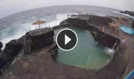 【LIVE】 La Palma - El Charco Azul de San Andrés y Sauces | SkylineWebcams