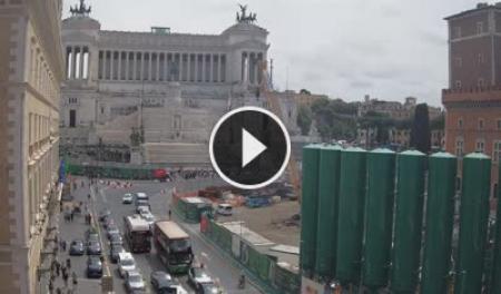 Live Cam Piazza Venezia, Altare della Patria - Rome | SkylineWebcams
