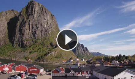 Webcam Hamnøy, Moskenes, Nordland, Norwegen