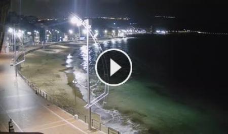 Cámara web en directo Las Palmas - Playa de Las Canteras | SkylineWebcams