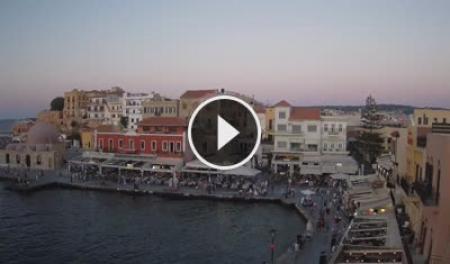 Live Webcam Chania, der alte Hafen - Kreta