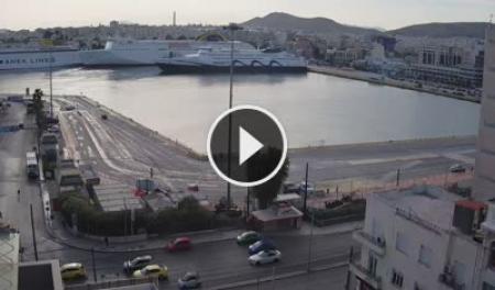 【LIVE Camera】 Λιμάνι Πειραιάς - Piraeus Port | SkylineWebcams