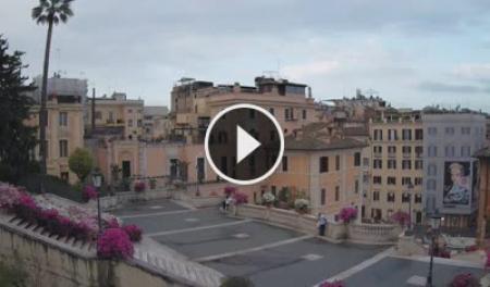 Webcam Roma, webcam Scalinata Trinità dei Monti