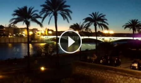 【LIVE】 Sevilla - Puente de Triana | SkylineWebcams