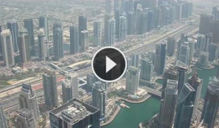 【LIVE】 Dubai Marina Live Cam | SkylineWebcams