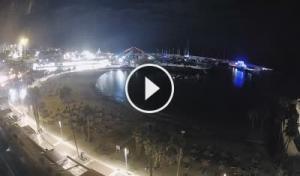Vista en vivo de Playa La Pinta en Adeje