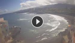 webcam live - Puerto de La Cruz - Tenerife webcams - Punta Brava - Playa Jardín - CanariasLife webcams