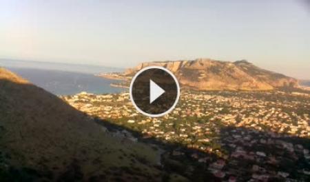 Webcam Palermo da Monte Gallo