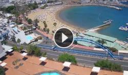 webcam Gran Canaria, playa de Puerto Rico