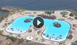 espectacular vista en directo de Cabo llanos - Santa Cruz de Tenerife - auditorio Adan Martín - Parque Maritimo - CanariasLife webcams
