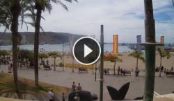 live webcam - Playa Los Cristianos - Sur de Tenerife - CanariasLife