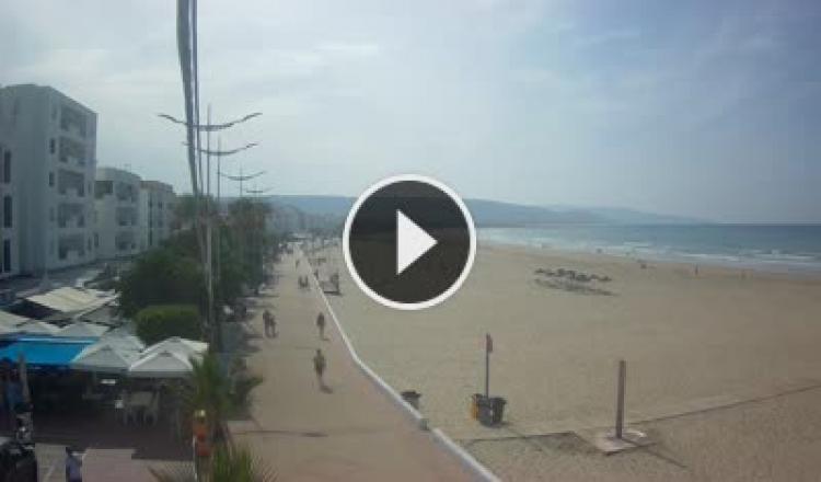 Vista del Paseo Marítimo y Playa del Carmen de Barbate