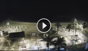 Vista en vivo de Playa Troya en Adeje