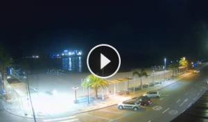 Vista en tiempo real de la playa El Perchel en Mogán, Gran Canaria