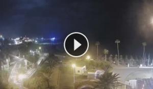 Vista en vivo de Playa Torviscas en Costa Adeje