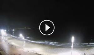 Visión en directo de la zona sur de Playa Las Canteras, La Cicer